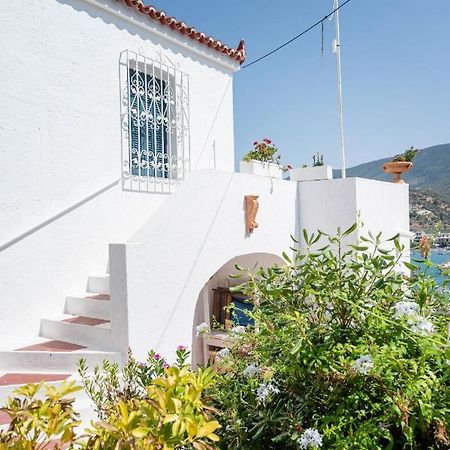 Traditional House Under The Clock Tower With Sweet View Poros Town Екстериор снимка