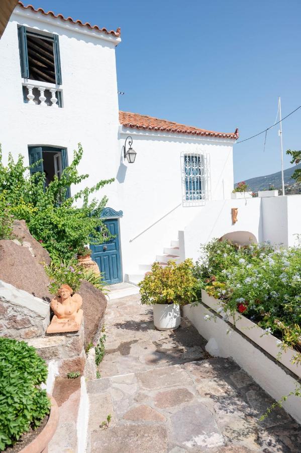 Traditional House Under The Clock Tower With Sweet View Poros Town Екстериор снимка